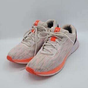Under Armour Shadow running white orange women's size 8.5